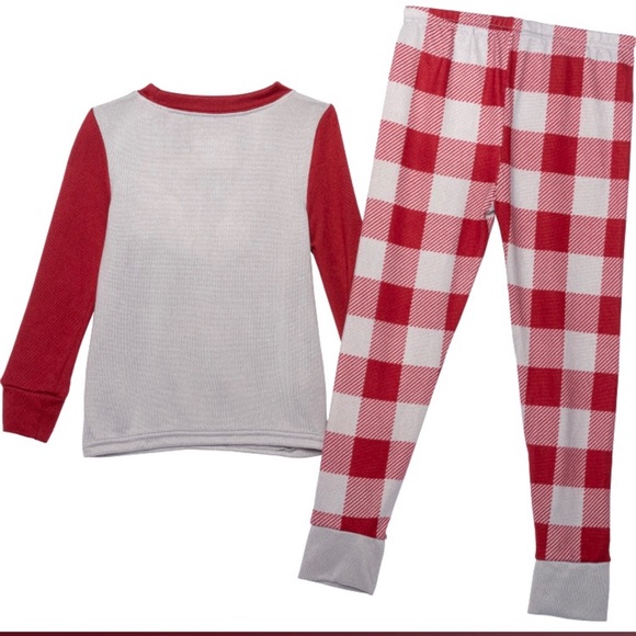 ❤️ RAE DUNN "DAD'S BESTIE" TODDLER BOYS WINTER HOLIDAYS PJ SET SIZE 2T - Picture 2 of 3